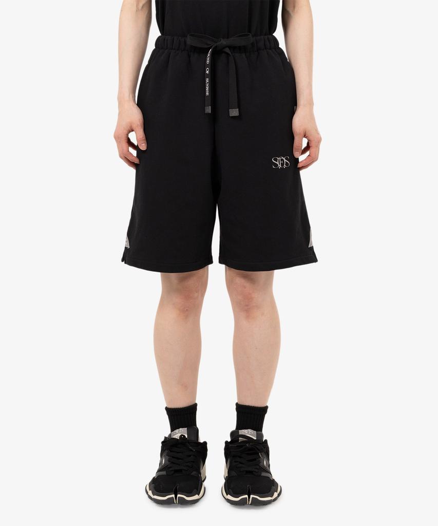 Saundeuobeuseonlaijeu French Terry Sweat Shorts Black