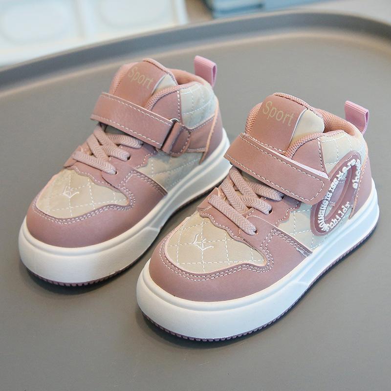 Children's sports shoes 2025 spring and autumn new boys' casual shoes high-top girls' board shoes lightweight soft-soled baby shoes list
