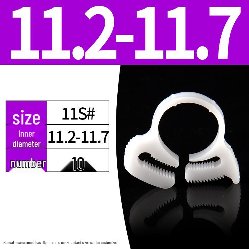 Plastic Pipe and Hose Clamp Clip