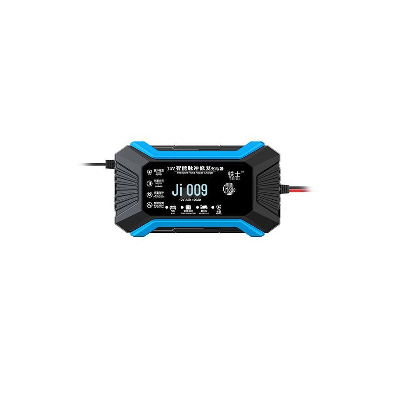 12V Smart Pulse Repair Battery Charger for Motorcycle, Yacht, and Car Lead-Acid Batteries