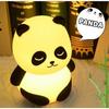 Veilleuse Panda lampe LED en silicone portable lumière multicolore avec télécommande luminosité et couleur réglables Cadeau