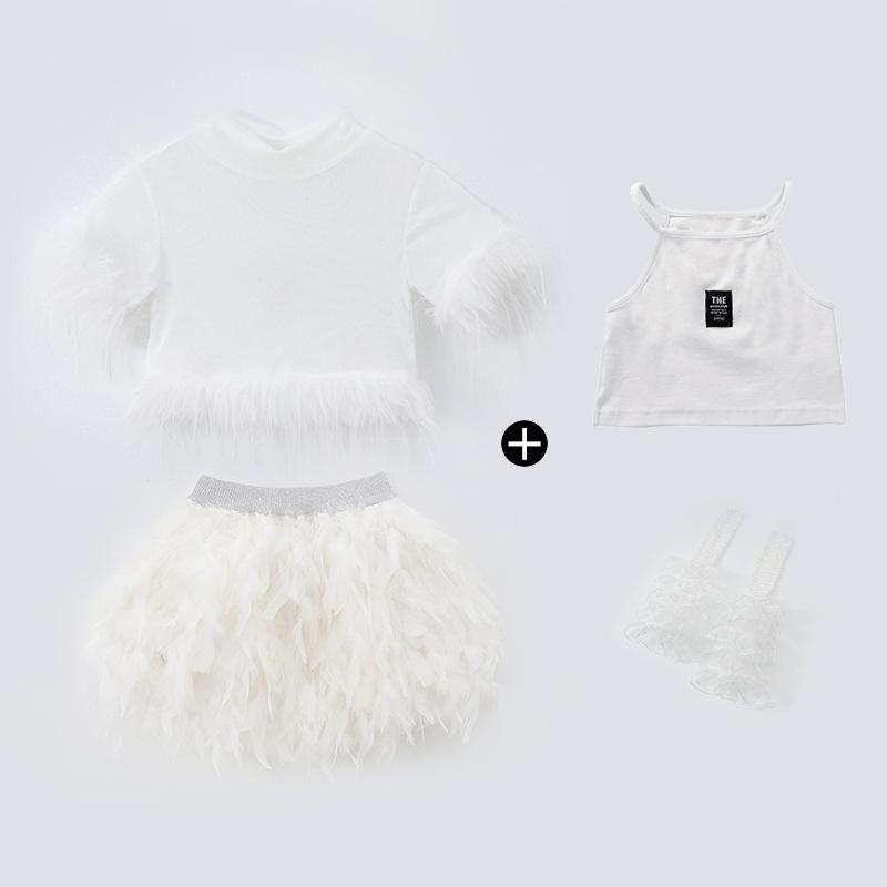 Jazz dance costume girls June 1 children's stage costume catwalk kpop girl group sequins sweet cool dance costume summer