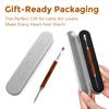 1PC Stainless Steel Coffee Needles Decorating Coffee Pull Flower Needle Espresso Latte Art Pen Wooden Barista Tools Accessorie
