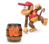 Sanei Boeki Super Mario Figure Collection Plus Diddy Kong with DK Barrel FCP-010