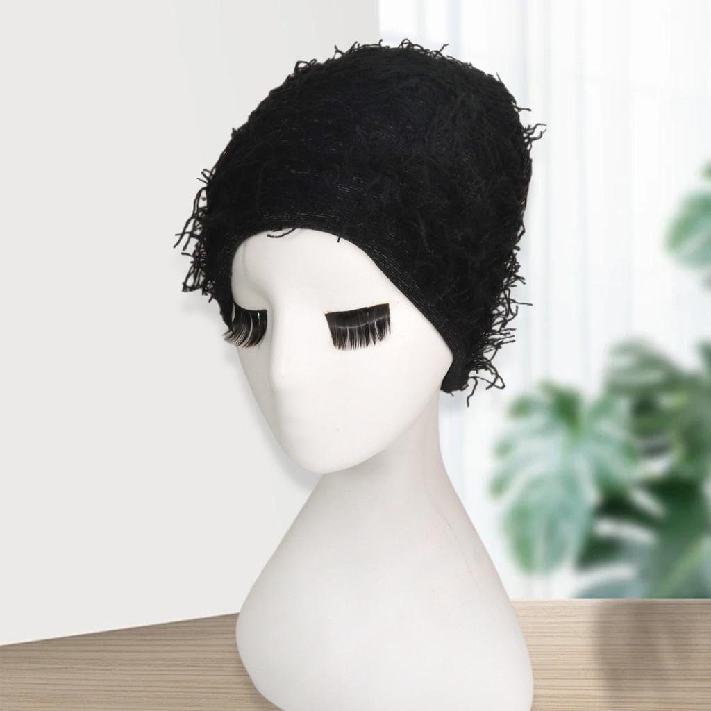 Street Fashion Short Knit Cap With Acrylic Material For Casual Winter Wear