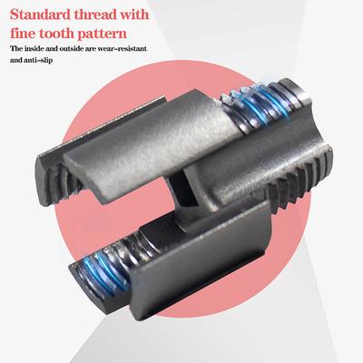 Utensile per Filettatura Tubi Integrato Utensile Elettrico per Filettatura Interna Esterna Tubi Compatibile con Trapano Elettrico Kit Filettatore per Tubi in PVC