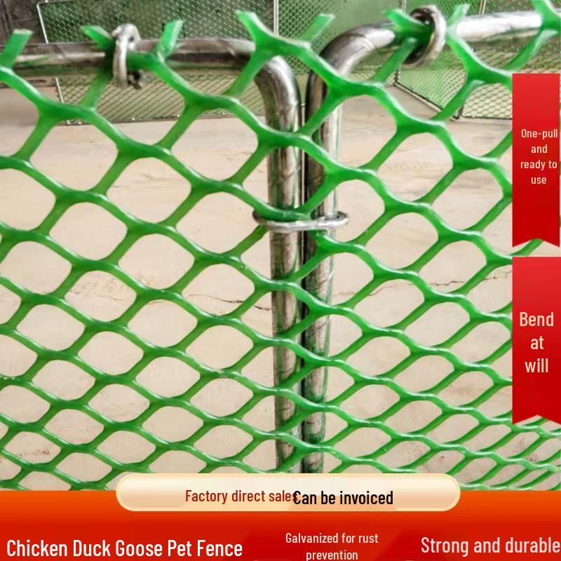 Foldable Chicken and Duck Fence for Coop and Vaccination