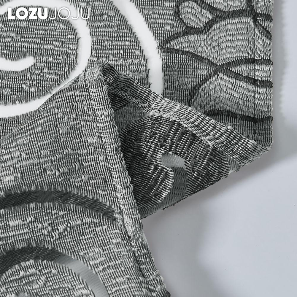 1 szt. LOZUJOJU Europejski Styl Lekki Luksus Retro Żakardowa Lambrekina Koralikowa Bordiura Głowica Zasłony do Sypialni Salon Dekoracja Okna Wystrój Domu