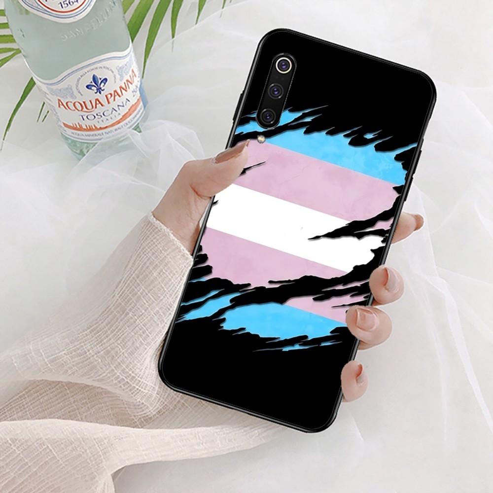 T-Transgender Love Phone Case For Xiaomi Mi 5X 8 9 10 11 12 Lite Pro 10T PocoX3pro PocoM3 Note 10 Pro Lite