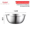 Multi-Purpose Stainless Steel Kitchen Bowls & Strainers