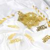Gold Happy Birthday Confetti Birthday Party Decorations Baby/Adult Birthday Table Scatter Party Supplies 100PC