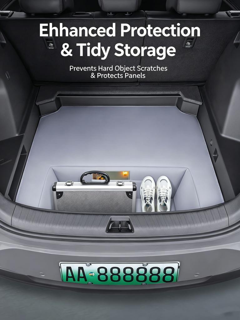 For BYD Sea Lion 06 Seal U DM-I/EV Trunk Storage Bag Tailstock Lower Leather Storage Compartment Iinterior Modification Supplies