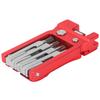 19 In 1 Bicycle Repair Tool Foldable Cycling Repair Tool Kit Hex Wrench Screwdriver SetRed