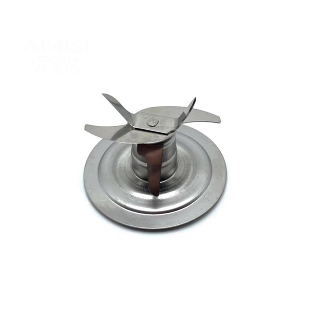 Stainless Steel Mixer Attachment Ice Crushing Blade Blender Blade Juicer Blade with Sealing Gasket for 1200W Juicer