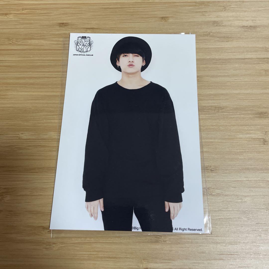 

[USED] Official Rare BTS JAPAN FC Continuation Bonus Photo Card Jungkook