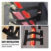 cnkym4 Car Interior Organizer Back Rear Trunk Storage Mesh Fixed Straps For Toyota GR Sport Yaris Chr Auris Rav4 Prius Prado Avensis