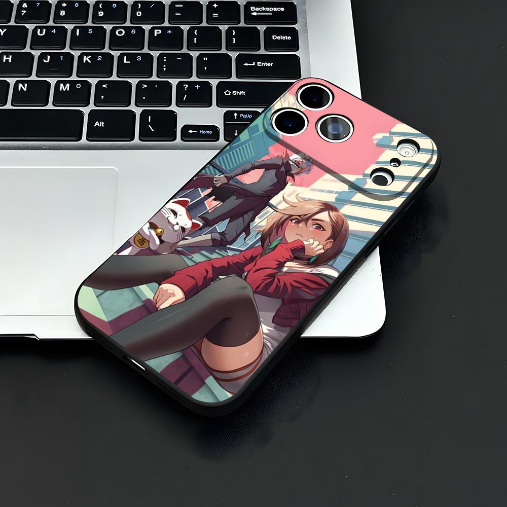ANIME D-Dandadans Phone Case For IPhone 17 Air 16 E Pro Max 15 14 13 Mini 12 Pro 11 Max Plus Black Soft Shell