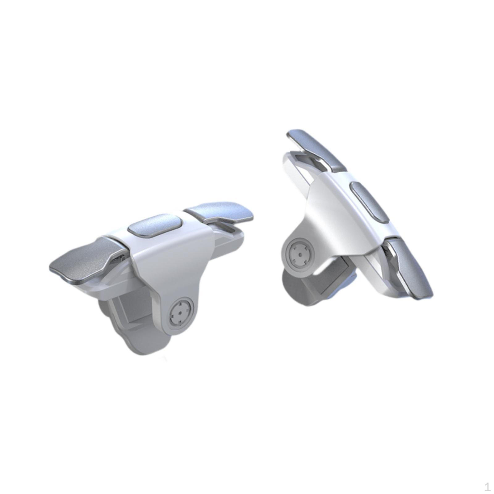 

Мобильный триггер, игровой, игровой джойстик для мобильного телефона, профессиональный, мобильный контроллер белый