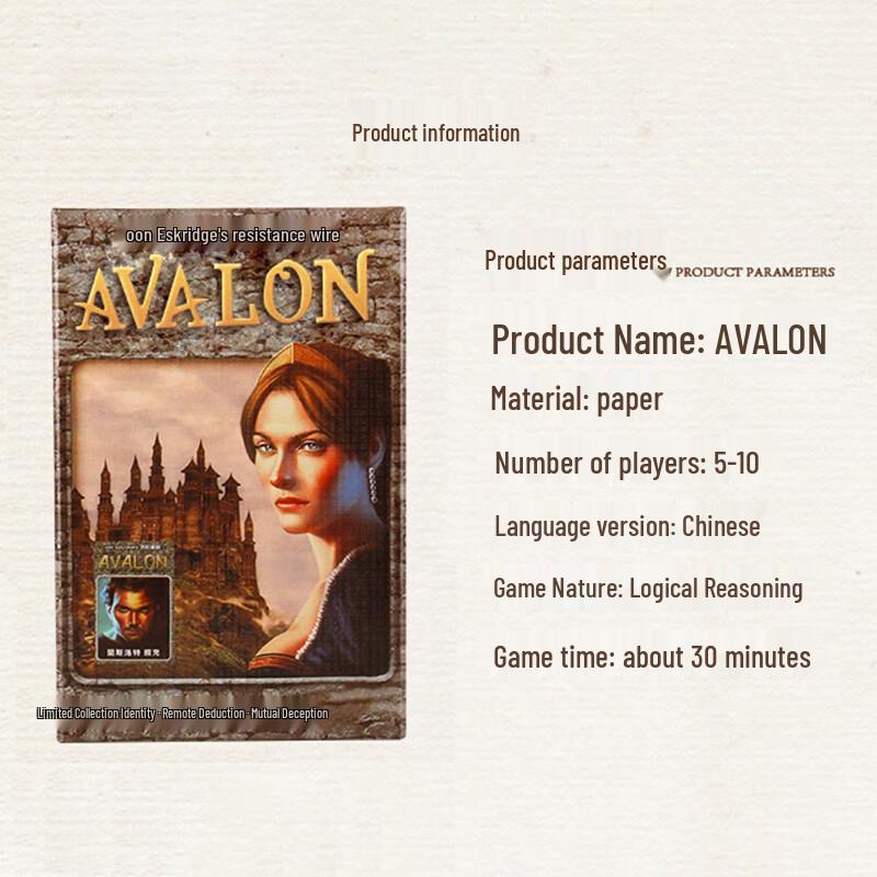 ALON Resistance Avalon Board Game - New Edition