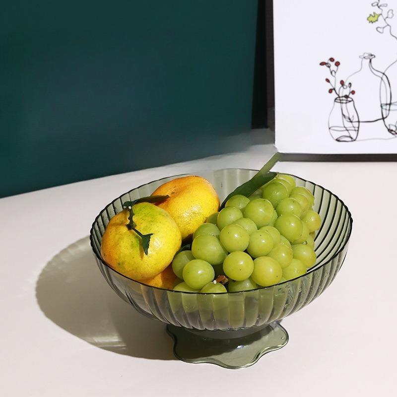 High Aesthetic Household Draining Fruit Dish