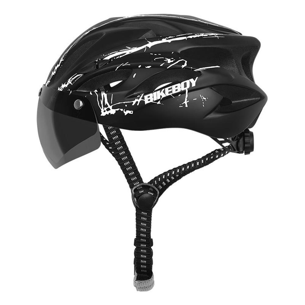 MTB Fahrradhelm Atmungsaktiv Rennrad Herren Damen Helm Integrierte  Schutzbrille gnstig kaufen  Preis, kostenloser Versand, echte Bewertungen  mit Fotos  Joom