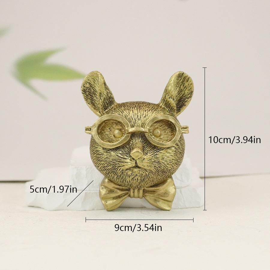 Animal Hook Simulated Rabbit Mouse Sculpture Animal Sculpture Wall Storage Key Hook Clothes Hangers Room Decoration Accessories