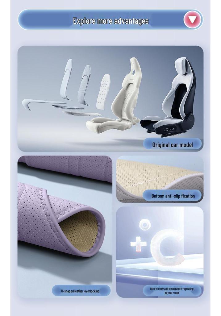 Four-Season Invisible Seat Cover for Avatr 12 Car Accessories