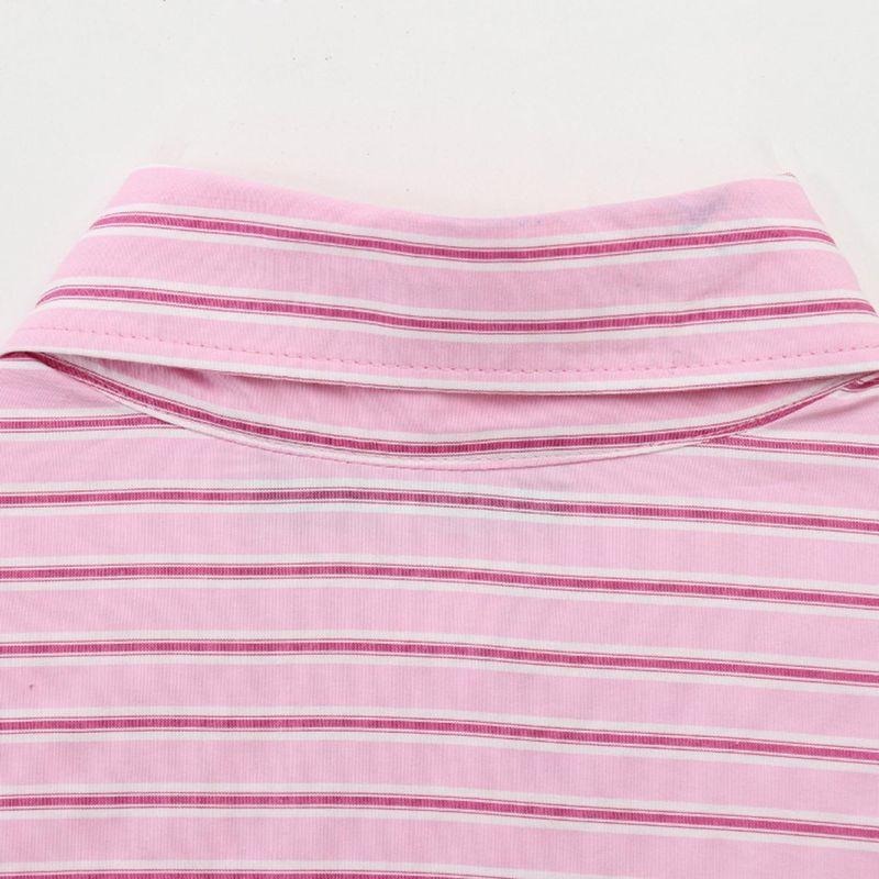 Kaslead New Arrival Women's Fashion Style Fashion Stripes Loose Comfortable Long Sleeve Lapel Shirt 2492161