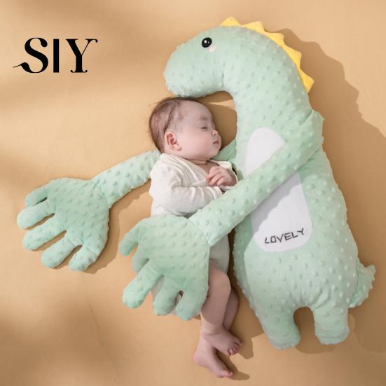 Adjustable Baby Patting Device Patter for Sleep Startle Prevention Stuffed Doll Pillow with Soothing Tool Palm Pad Companion Music Comforting Newborns