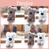 Highland Miniature West Dog Plush Keychain Bag Pendant Pp Cotton Plush Toys