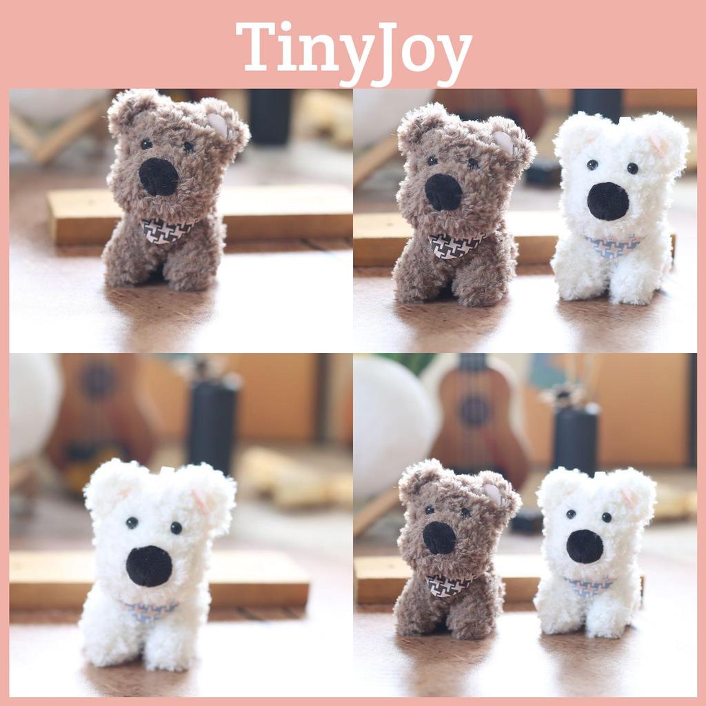 Highland Miniature West Dog Plush Keychain Bag Pendant Pp Cotton Plush Toys