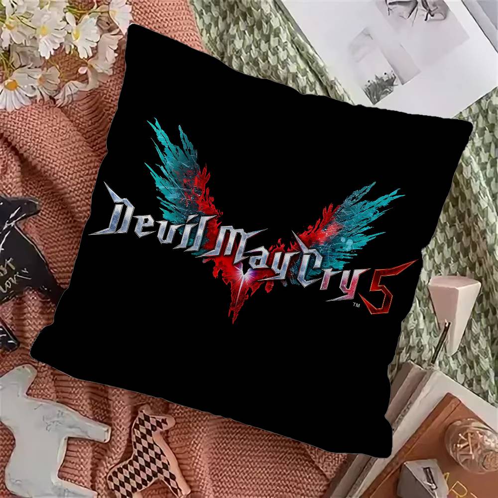 Game DDevil MMay CCry Pillow Cover for Bedroom Room and Living Room Sofa Decorative Cushion Cover
