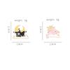 Adorable Anime Cartoon Couple Brooches Unique Animal Design Fashionable Accessories