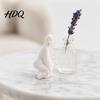 Creepy Ghost Collectible Halloween Figurine, Funny 3D Printed Scream Statue Decoration for Desk, Tabletop, Mantel, Shelf, Spooky Home Decor