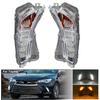 Fog Lights Driving Lamps Kits For 2015-2016-2017 Toyota Camry Led DRL Turn Signal 8151006050/TO2531153/8152006050/TO2530153