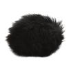 Artificial Fur Lavalier Mic Windscreen Lapel Microphone Wind Muff Clip On Furry Mic Muff