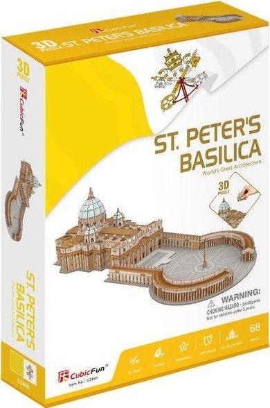 Cubic fun puzzle 3d bazylika św. piotra 56 elementy - c244h