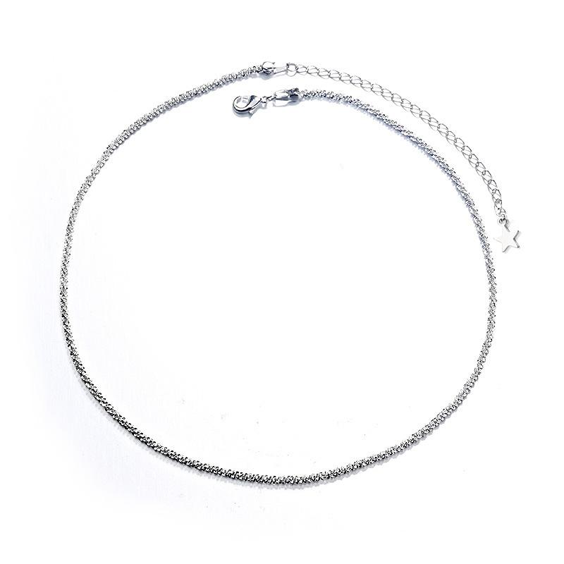 

Полная Звезда Ключица Перекрывающее Ожерелье Аксессуары Женский Корейский Стиль Личность Супер Вспышка Полый Мерцающий Чокер