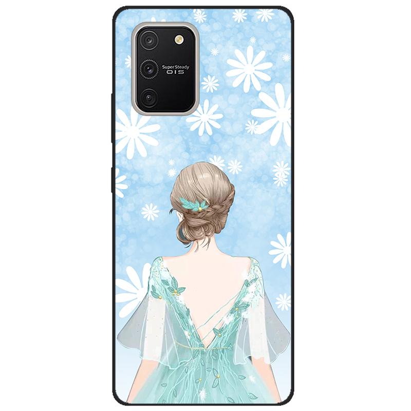 For Samsung Galaxy S10 Lite Case G770F Silicone Black Soft Back Cover for Samsung S10 Lite Case 2020 TPU S10Lite Cover S 10 Lite