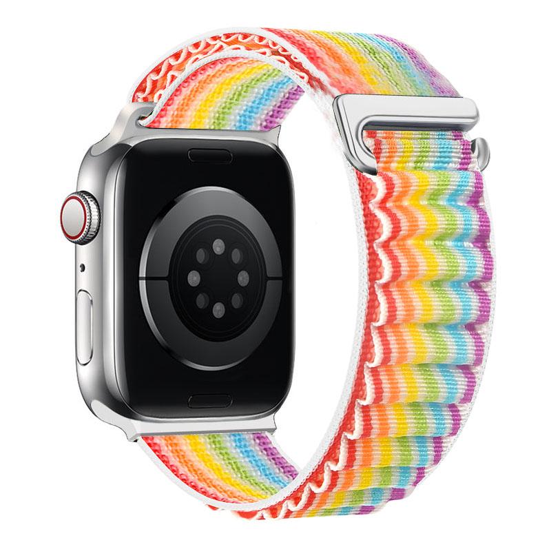 Alpine loop For Apple watch Band 45mm 44mm Ultra 2 49mm 42mm 40mm 41mm Nylon bracelet correa iWatch Series 9 8 7 6 SE 5 4 strap