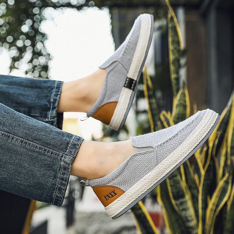 Men's Slip-on Espadrille Loafer Outdoor Sneakers Sport Shoes