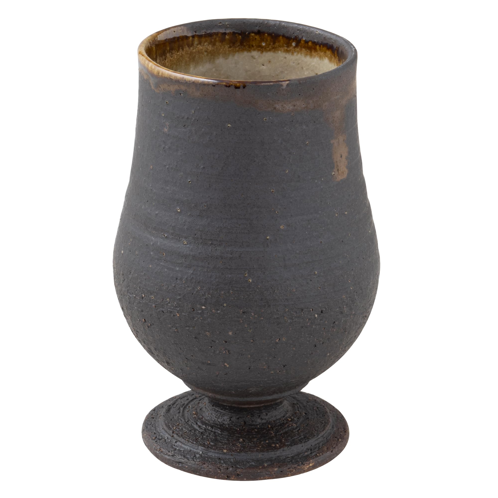 

Marui Seito Shigaraki Ware Hechimon Tumbler, 330ml Capacity, Brown Tag, MR-3-4006