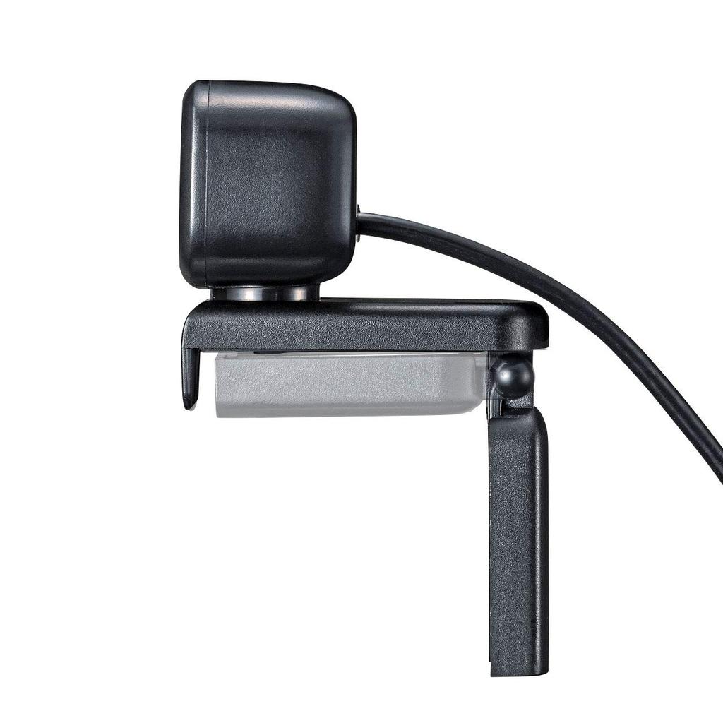Sanwa Supply USB A Full Teams Webcam, connection, HD, 5MP, Zoom/Microsoft compatible, CMS-V59BK