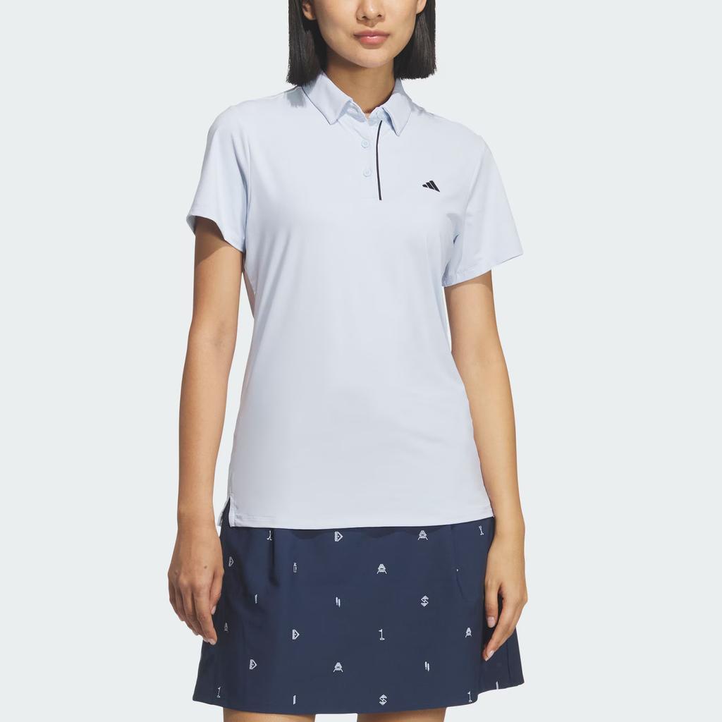 Adidas Comfortable Sports Pullover Short Sleeve Golf Shirt Women tops KB4724