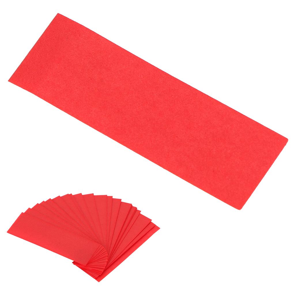 300 Stück/Box Dental Biss Artikulationspapierstreifen Dental Zähne Zubehör Zahnarztzubehör Rot