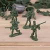 100Pcs/Pack Military Plastic Soldiers Army Action Figures Toy Collection Gift
