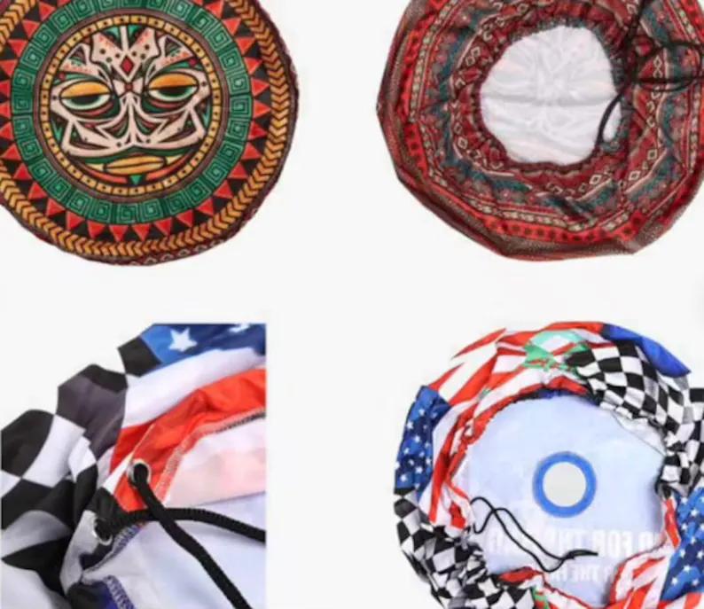 Skull Spare Tire Cover Sugar Skull Lover  Spare Tire Cover Halloween Gift Funny  CAR COVER Accessories Spare Covers
