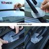 Car Wiper Arm Protective 2pc Car Windshield Wiper Hole Silicone Protective Cover Dustproof Sleeve Leaves Debris Prevention Cover
