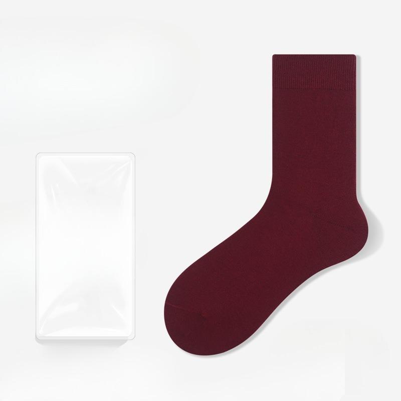 Male Autumn and Winter Warm Antibacterial Deodorant Cotton Wool In The Tube Socks