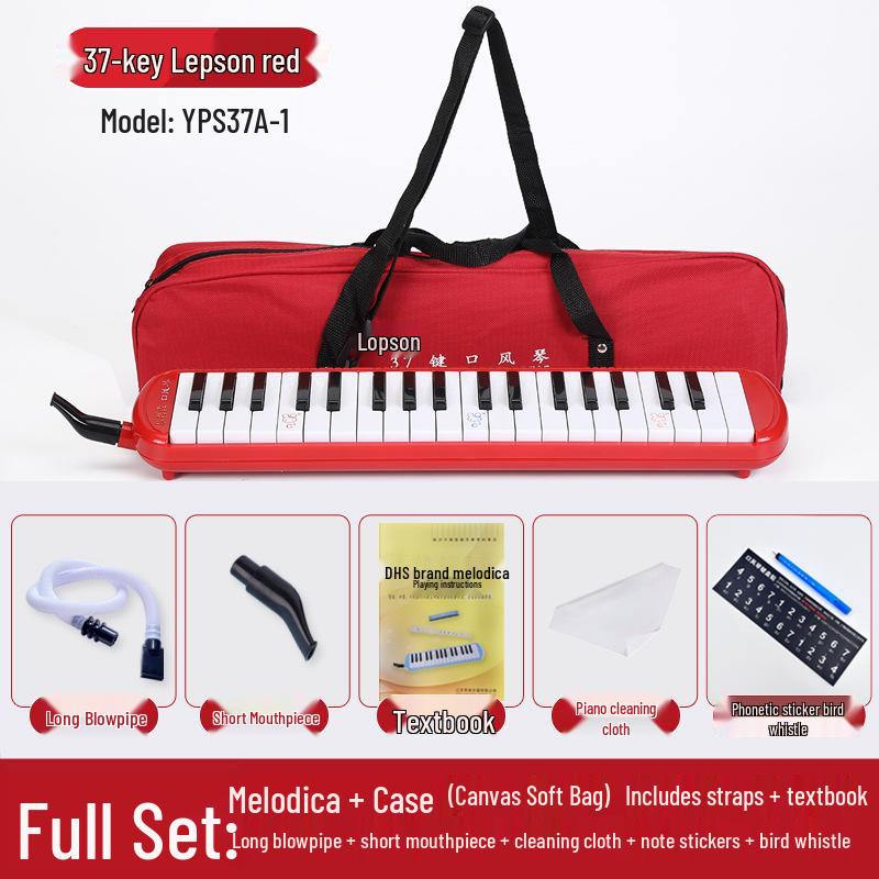 Chimei Lepson 32/37-Tasten Melodica für Schüler und Anfänger - Klassen- und professionelles Aufführungsinstrument